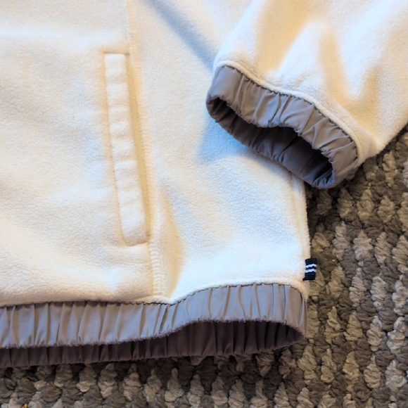 Nautica Gray and White Jacket with Pink Accents - Picture 5 of 11